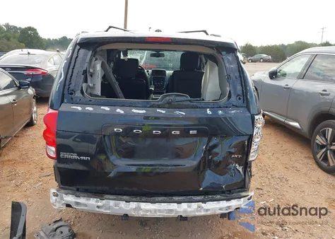 2018 Dodge Grand Caravan Sxt from USA, damaged, VIN 2C4RDGCG1JR251453